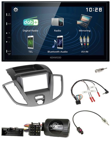 Kenwood 2din bluetooth volante - kenwood,