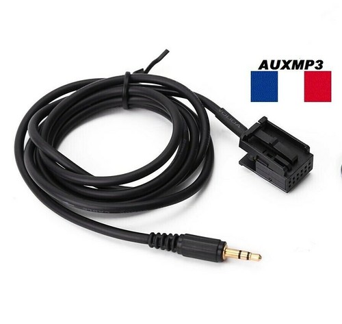 Cable aux jack - jack, autoradio